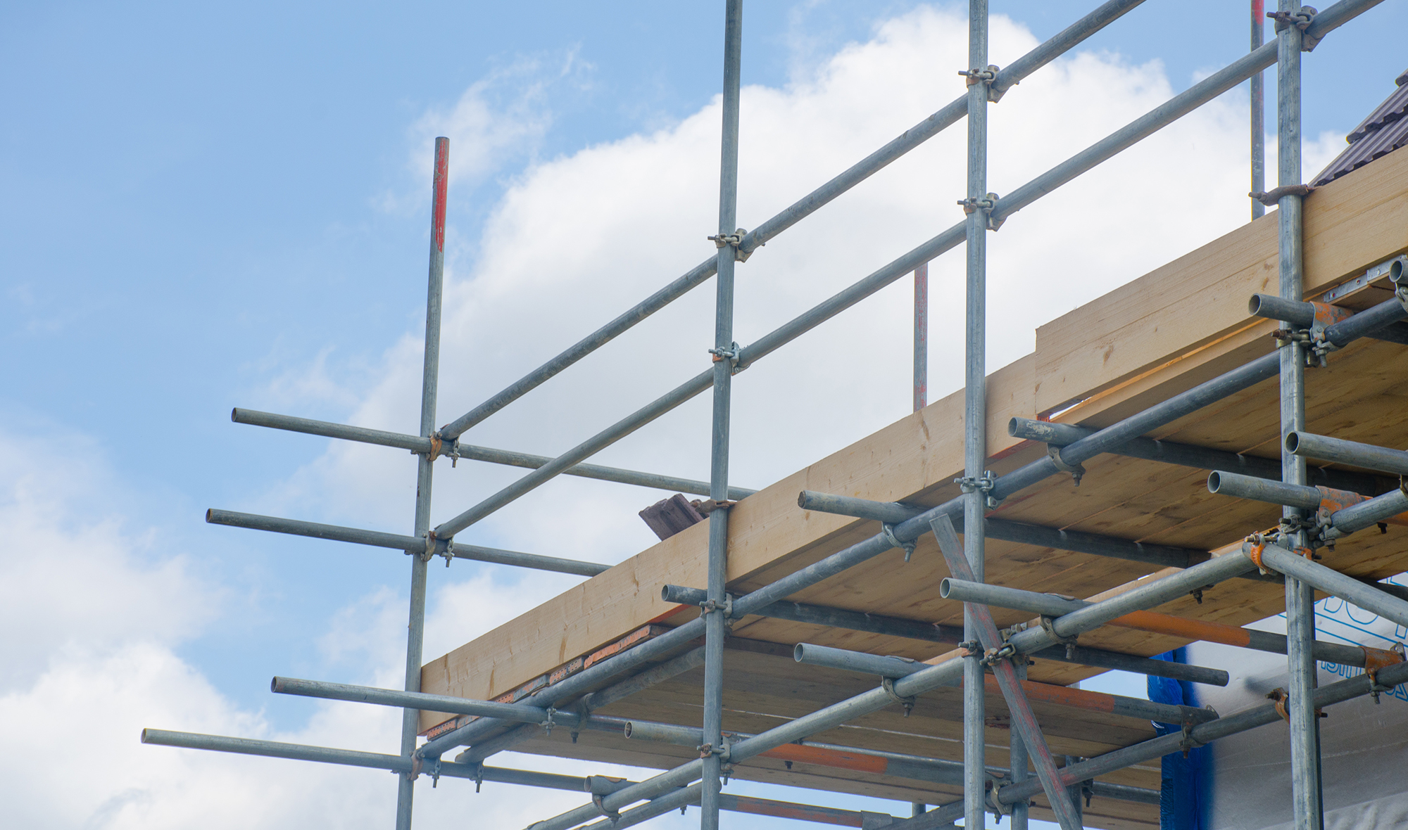 Commercial scaffolding in Staffordshire