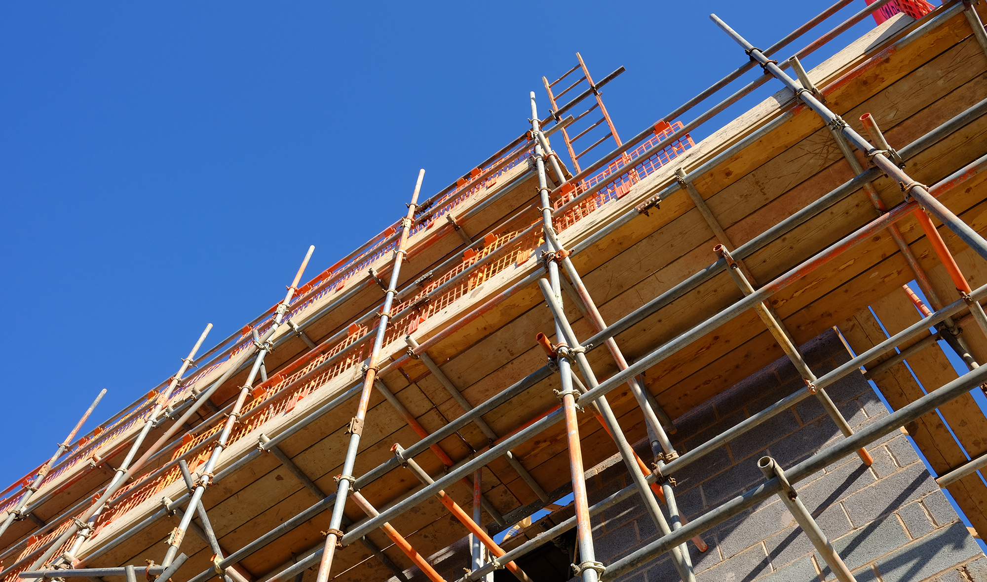 Domestic scaffolding in Staffordshire